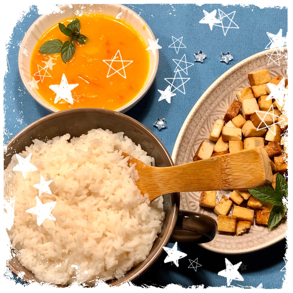 Kurbiscurry Mit Rauchertofu Vegan Schnell Lecker Rezept