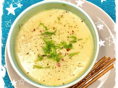 Fenchel Kartoffel Cremesuppe Vegan Schnell Lecker