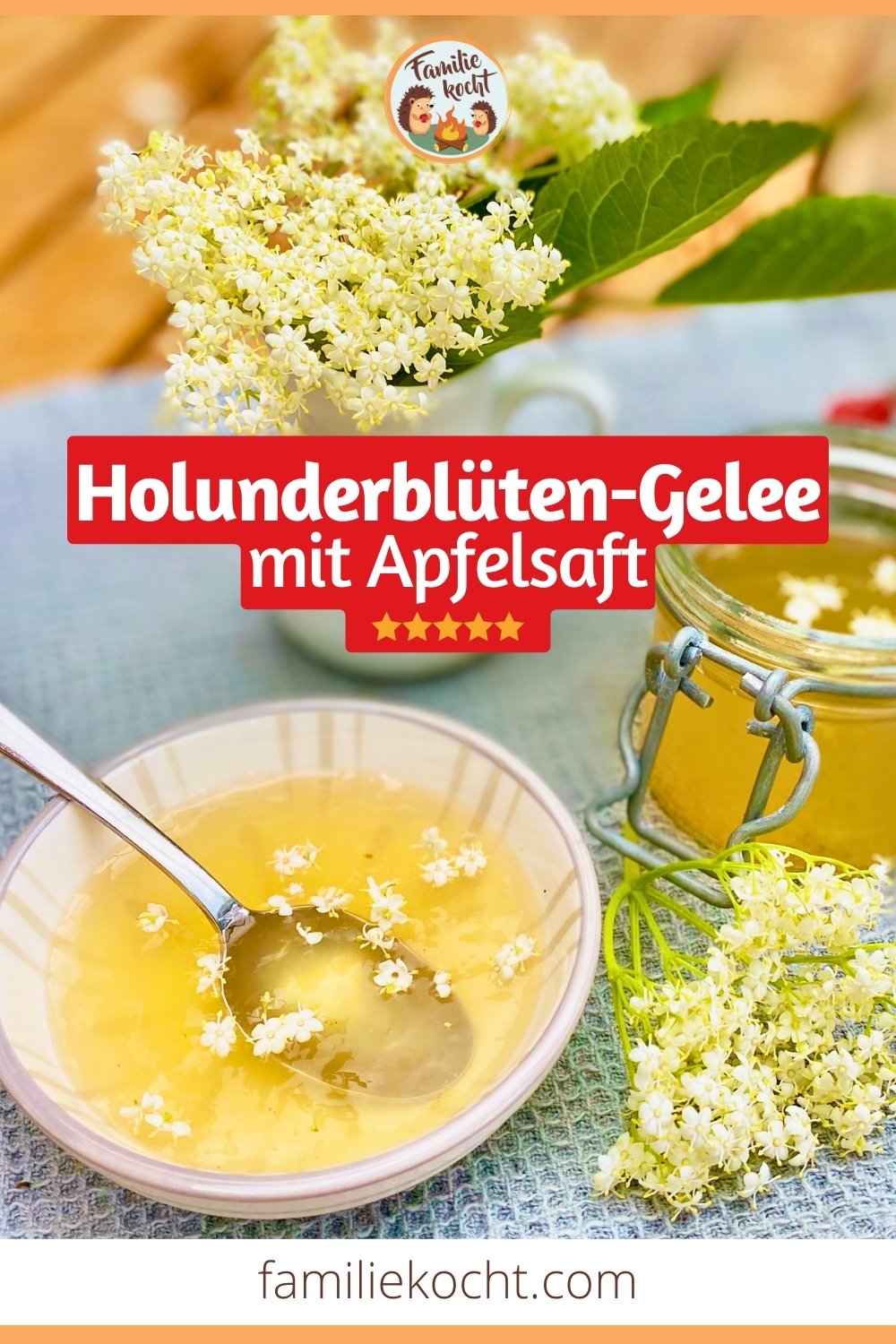 Holunderblütengelee Mit Apfelsaft So Wird Es Perfekt!