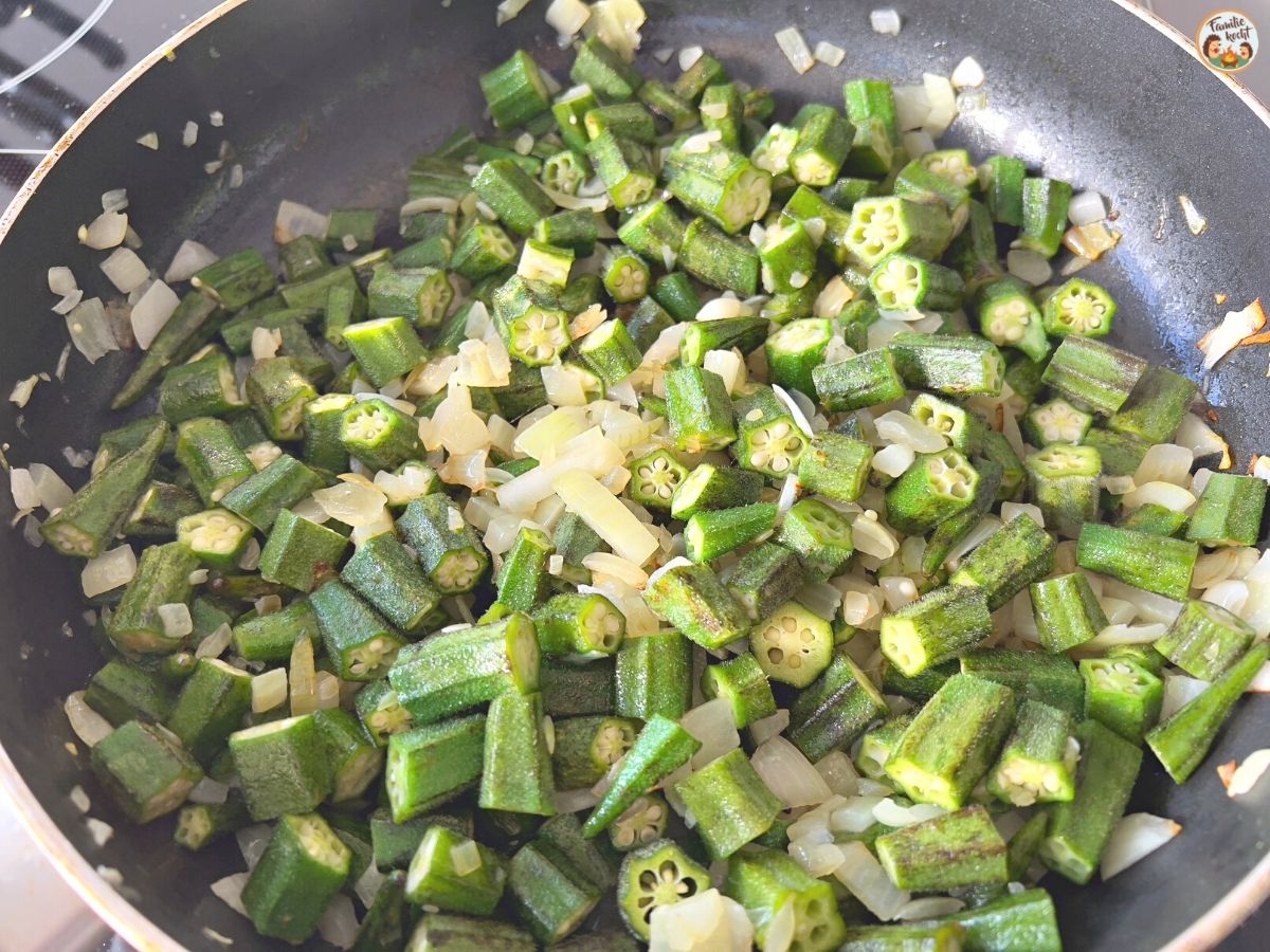 Bhindi Masala ♥ indisches Okragemüse Rezept. So lecker!