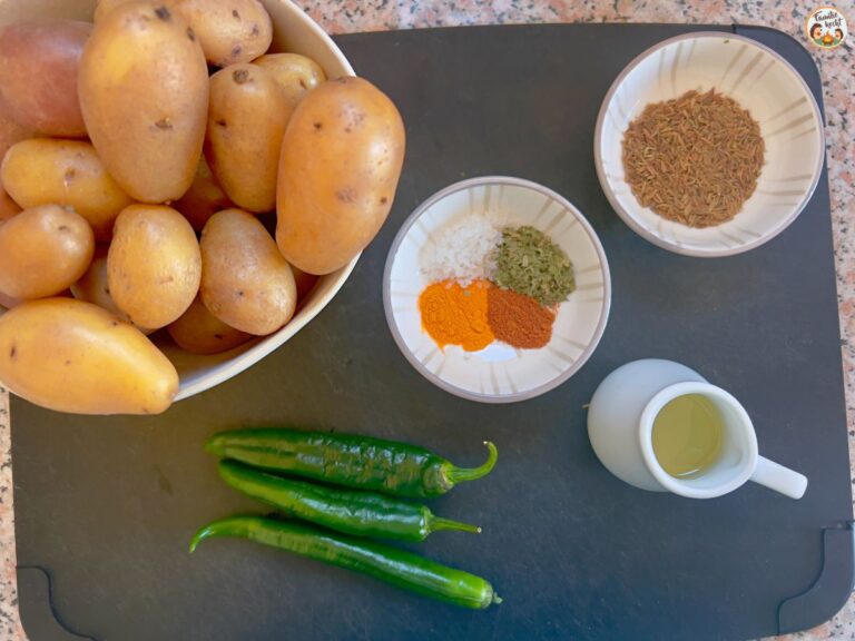 Aloo Jeera - Pellkartoffeln mit Kreuzkümmel-Twist • Familie kocht